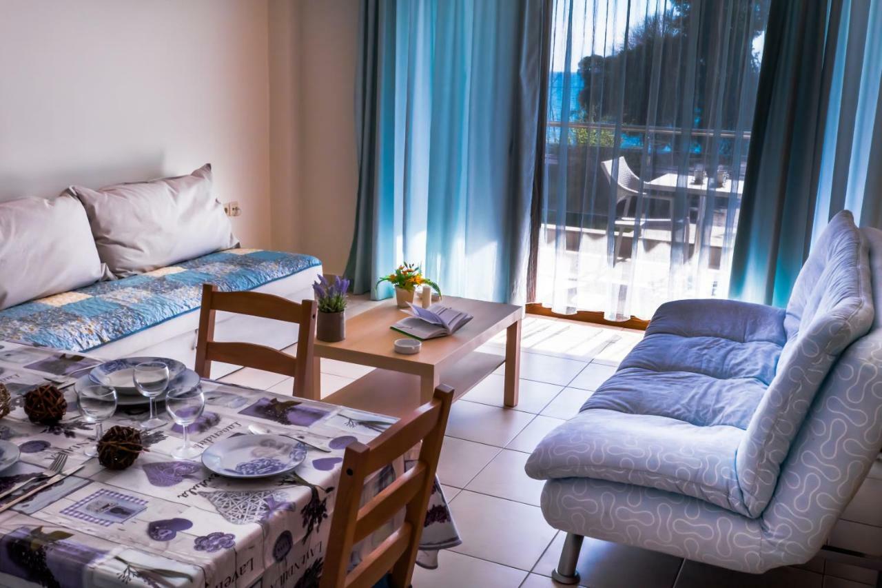 Elia Apartments - Nea Triglia Beach نيا بلاجيا المظهر الخارجي الصورة